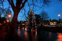 Christmas lights at Bourton-on-the-Water